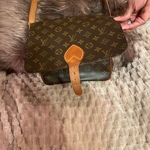 Brown Monogram Crossbody Bag